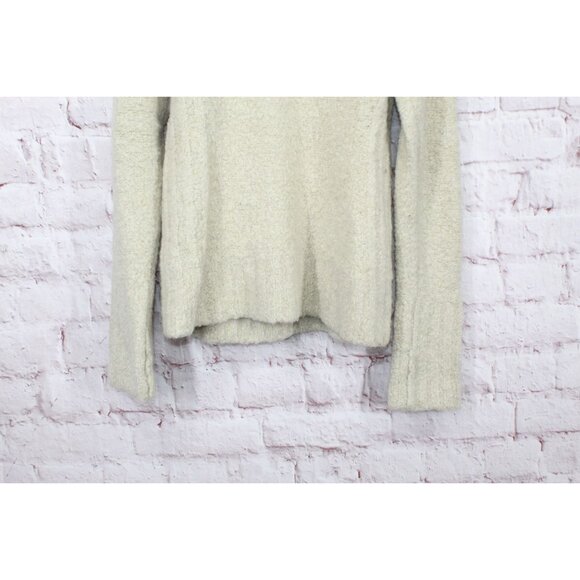 ExOfficio Long Sleeve Stand Collar Casual Knit Sweaters Cream Size M - Picture 3 of 11